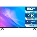 Телевизор Prestigio LED LCD TV PTV50SS06X_CIS_BK (50 ", Smart TV, Черный)