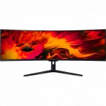 Монитор Acer Nitro EI491CURSbmiipphx UM.SE1EE.S05 49 ", VA, Dual Quad HD 5120x1440 (32:9), 120 Гц