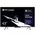 Телевизор Яндекс YNDX-00091 43 ", Smart TV, Черный