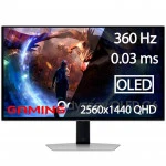 Монитор Samsung Odyssey G6 S27DG600SIXCI LS27DG600SIXCI (27 ", OLED, Quad HD 2560x1440 (16:9), 360 Гц)