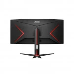 Монитор AOC CU34G2XP CU34G2XP/BK/01 (34 ", VA, Ultra-Wide QHD 3440x1440 (21:9), 180 Гц)