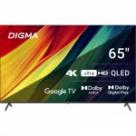 Телевизор Digma 65" DM-LED65UQB31 65 ", Smart TV, Черный