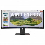 Монитор Lenovo ThinkVision T34WD-40 64AEGAT1UK 34 ", VA, Ultra-Wide QHD 3440x1440 (21:9), 120 Гц