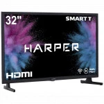 Телевизор Harper 32R820TS 32 ", Smart TV, Черный