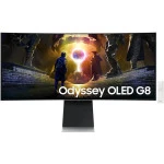 Монитор Samsung G855D Odyssey G8 LS34DG852SMXUE (34 ", OLED, Ultra-Wide QHD 3440x1440 (21:9), 175 Гц)