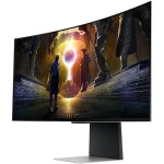 Монитор Samsung G855D Odyssey G8 LS34DG852SMXUE (34 ", OLED, Ultra-Wide QHD 3440x1440 (21:9), 175 Гц)