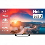Телевизор Haier DH1WVFD03RU 75 ", Smart TV, Черный