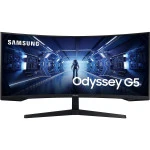 Монитор Samsung LC34G55TWWPXEN 34 ", VA, Ultra-Wide QHD 3440x1440 (21:9), 165 Гц