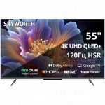 Телевизор Skyworth 55Q66H 55 ", Smart TV, Черный