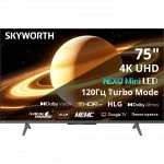Телевизор Skyworth Nexo Mini-LED QLED 75X66H 75 ", Smart TV, Серый