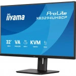 Монитор IIYAMA Iiyama ProLite XB3294UHSCP-B1 32 ", VA, Super Ultrawide 8K 7680x2160 (32:9), 75 Гц