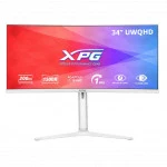 Монитор XPG RIFT R34WXC White RIFT R34WXC-WHCEU 34 ", VA, Ultra-Wide QHD 3440x1440 (21:9), 200 Гц