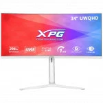 Монитор XPG RIFT R34WXC White RIFT R34WXC-WHCEU|| 34 ", VA, Ultra-Wide QHD 3440x1440 (21:9), 200 Гц
