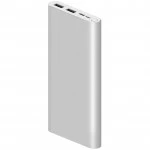 Внешний аккумулятор (Power Bank) Xiaomi Mi Power Bank 3 10000 mAh Silver VXN4259CN (10000 мАч, Серебро)