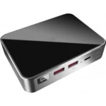 Внешний аккумулятор (Power Bank) Prestigio GRAPHENE 20000 mAh PD PRO Space Gray PPB121G_SG (20000 мАч, Черный)