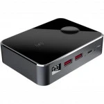 Внешний аккумулятор (Power Bank) Prestigio Graphene PD Watch Edition 20000 PPB122G_SG (20000 мАч, Черный)