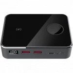 Внешний аккумулятор (Power Bank) Prestigio Graphene PD Watch Edition 20000 PPB122G_SG (20000 мАч, Черный)