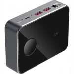 Внешний аккумулятор (Power Bank) Prestigio Graphene PD Watch Edition 20000 PPB122G_SG (20000 мАч, Черный)