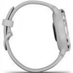 Garmin Venu 2S Silver Bezel with Mist Gray Case and Silicone Band 010-02429-12