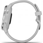 Garmin Venu 2S Silver Bezel with Mist Gray Case and Silicone Band 010-02429-12