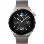 Huawei Watch GT3 Pro 46mm Gray Leather Strap