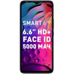 Смартфон Infinix Smart6 HD X6512black 32 Гб, 2 Гб