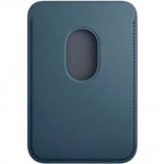 Аксессуары для смартфона Apple Чехол-бумажник для iPhone FineWoven Wallet with MagSafe - Pacific Blue MT263ZM/A