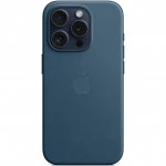 Аксессуары для смартфона Apple Чехол для iPhone 15 Pro FineWoven Case with MagSafe - Pacific Blue MT4Q3ZM/A
