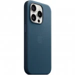 Аксессуары для смартфона Apple Чехол для iPhone 15 Pro FineWoven Case with MagSafe - Pacific Blue MT4Q3ZM/A