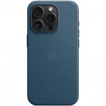 Аксессуары для смартфона Apple Чехол для iPhone 15 Pro FineWoven Case with MagSafe - Pacific Blue MT4Q3ZM/A