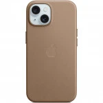 Аксессуары для смартфона Apple Чехол для iPhone 15 FineWoven Case with MagSafe - Taupe MT3C3ZM/A