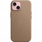 Аксессуары для смартфона Apple Чехол для iPhone 15 FineWoven Case with MagSafe - Taupe MT3C3ZM/A