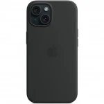 Аксессуары для смартфона Apple Чехол для iPhone 15 Silicone Case with MagSafe - Black MT0J3ZM/A