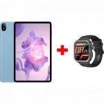 Планшет Blackview Tab 18 синий 12/256 + смарт-часы W30 черные 6931548314615+6931548314295 (256 Гб, 12 Гб)