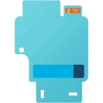 Аксессуары для смартфона Samsung Защитная пленка для экрана Samsung прозрачный для Samsung Galaxy Z Flip6 прозрачная 2шт. EF-UF741CTEGRU