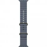 Apple Watch Ultra 3 GPS + Cellular 49mm Natural Titanium Case with Anchor Blue Ocean Band MEWH4QR/A