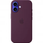 Аксессуары для смартфона Apple iPhone 16 Silicone Case with MagSafe - Plum MYY43ZM/A