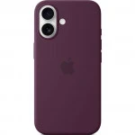Аксессуары для смартфона Apple iPhone 16 Silicone Case with MagSafe - Plum MYY43ZM/A