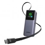 Внешний аккумулятор (Power Bank) UGREEN PB726 55987B 20000 мАч, Серый