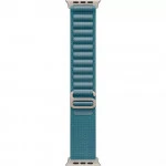 Apple Watch Ultra 3 GPS + Cellular 49mm Natural Titanium Case with Light Blue Alpine Loop - Small MEWK4QR/A