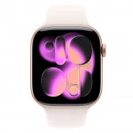 Apple Watch Series 11 GPS 42mm Rose Gold Aluminium Case with Light Blush Sport Band - M/L MEU44RK/A