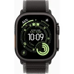 Apple Watch Ultra 3 49mm Black Titanium Case with Black/Charcoal Trail Loop M/L MF1H4QR/A