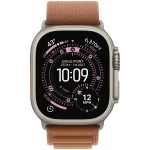 Аксессуары для смартфона Apple 49mm Terra Cotta Alpine Loop - Large - Natural Titanium Finish MFTD4ZM/A
