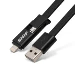 Кабель интерфейсный SHIP MICRO USB/Apple 8pin API08MUTBB