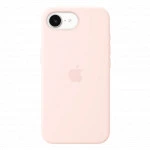 Аксессуары для смартфона Apple iPhone 17e Silicone Case with MagSafe - Soft Pink MHWJ4ZM/A