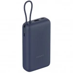 Внешний аккумулятор (Power Bank) Xiaomi 33W Power Bank 20000mAh (Integrated Cable) Blue GL PB2030MI 20000 мАч, Синий