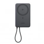 Внешний аккумулятор (Power Bank) UGREEN MagFlow Air Qi2 75983B 10000 мАч, Серый