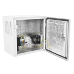 ЦМО Шкаф ЭКОНОМ уличный всепогодный настенный укомплектованный ШТВ-НЭ-3.3.21-3ААА-Т2