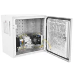 ЦМО Шкаф ЭКОНОМ уличный всепогодный настенный укомплектованный ШТВ-НЭ-4.4.21-3ААА-Т2