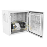 ЦМО Шкаф ЭКОНОМ уличный всепогодный настенный укомплектованный ШТВ-НЭ-4.4.25-3ААА-Т2